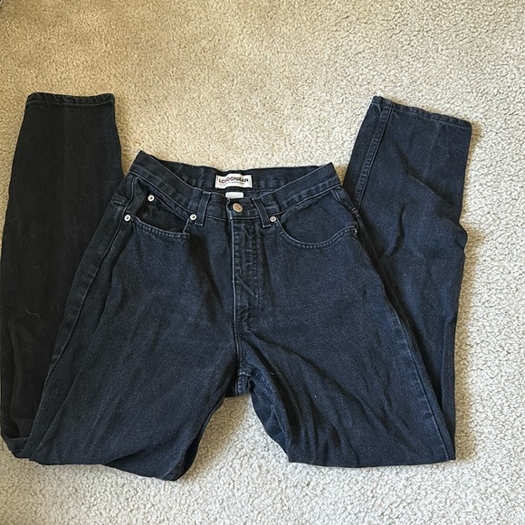 London Jean Straight Black Jean Size 10 - Picture 4 of 5